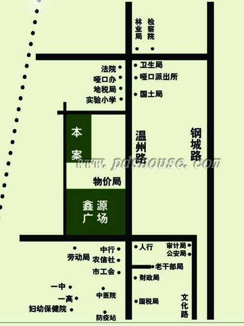 逸景藍(lán)灣(舞鋼)電子地圖