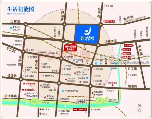 明珠世紀(jì)城2期電子地圖